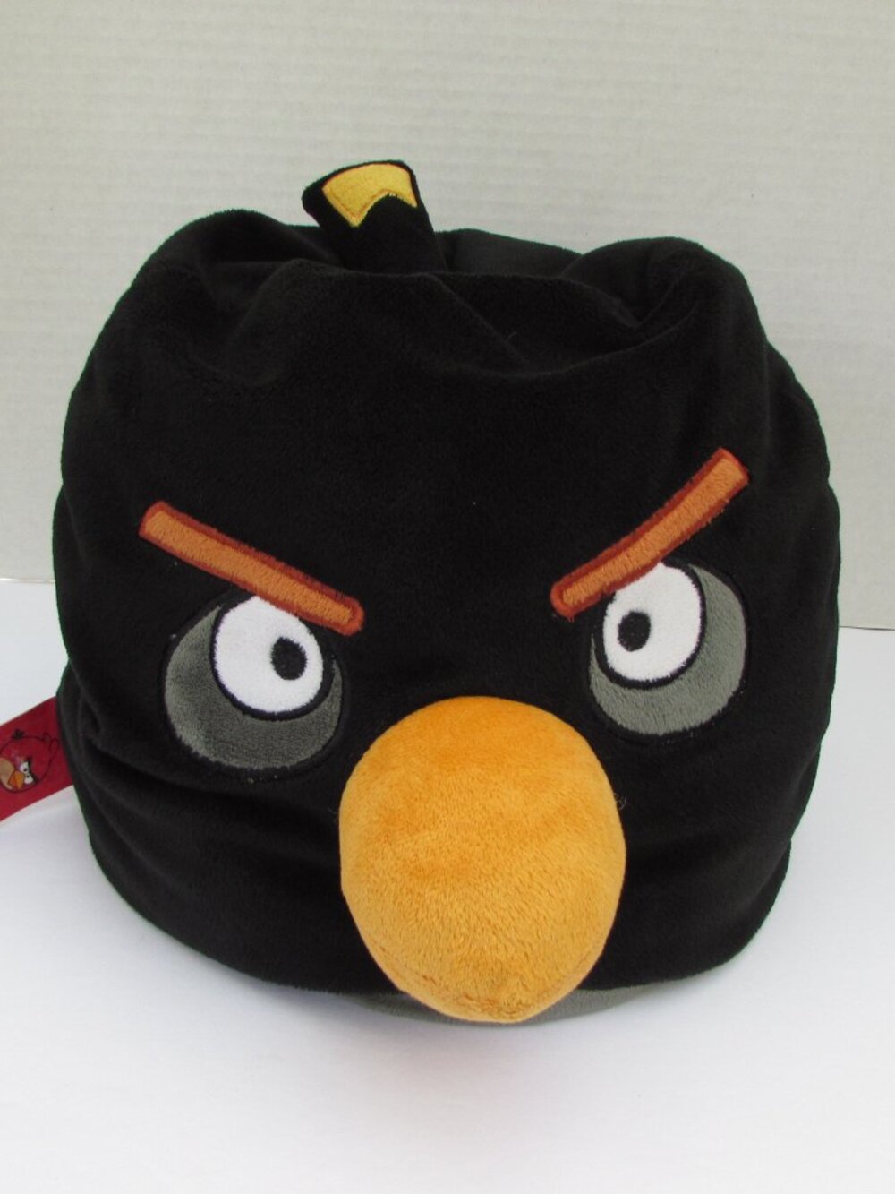Angry Birds Black Bird Bomb 12" Bean Bag Plush Pillow Rovio